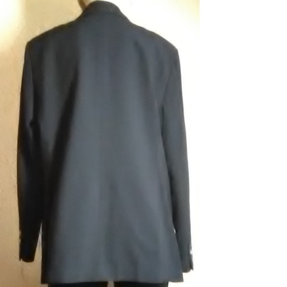 Elisabeth Liz Claiborne Navy Blazer Size 14 - Picture 4 of 5